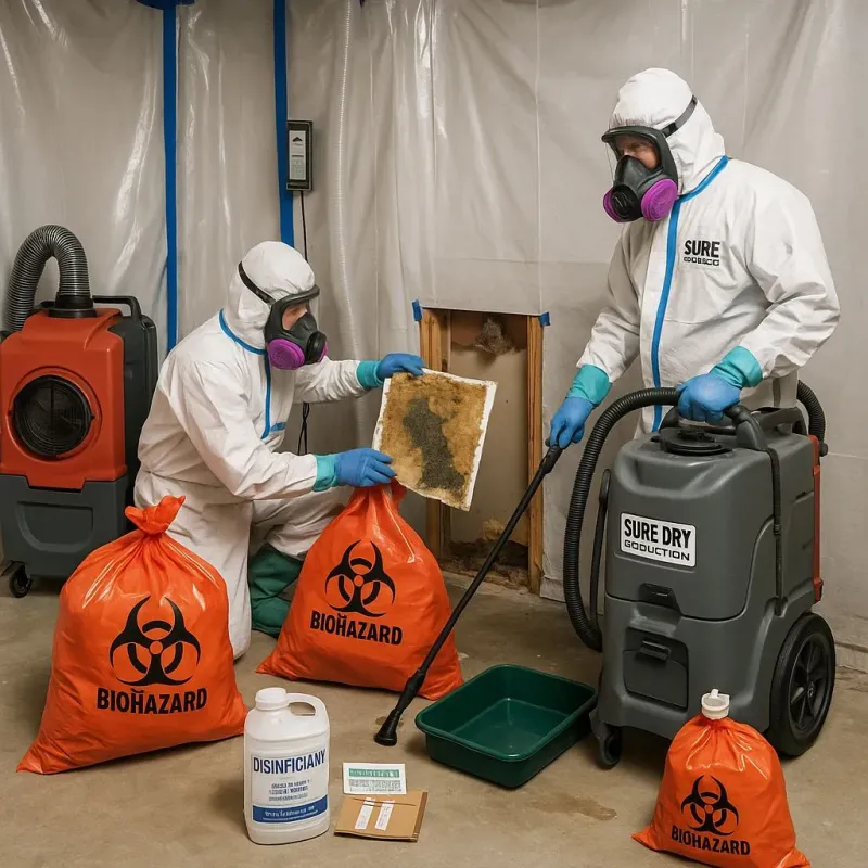 Contaminated Water Handling Protocols process in Louisa, VA