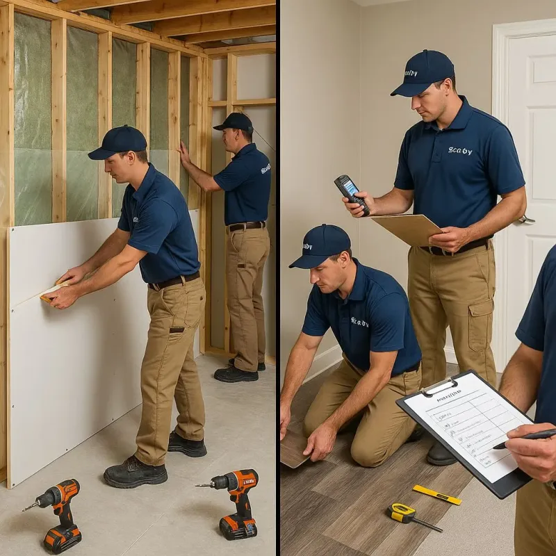Repairs and Reconstruction process in Louisa, VA