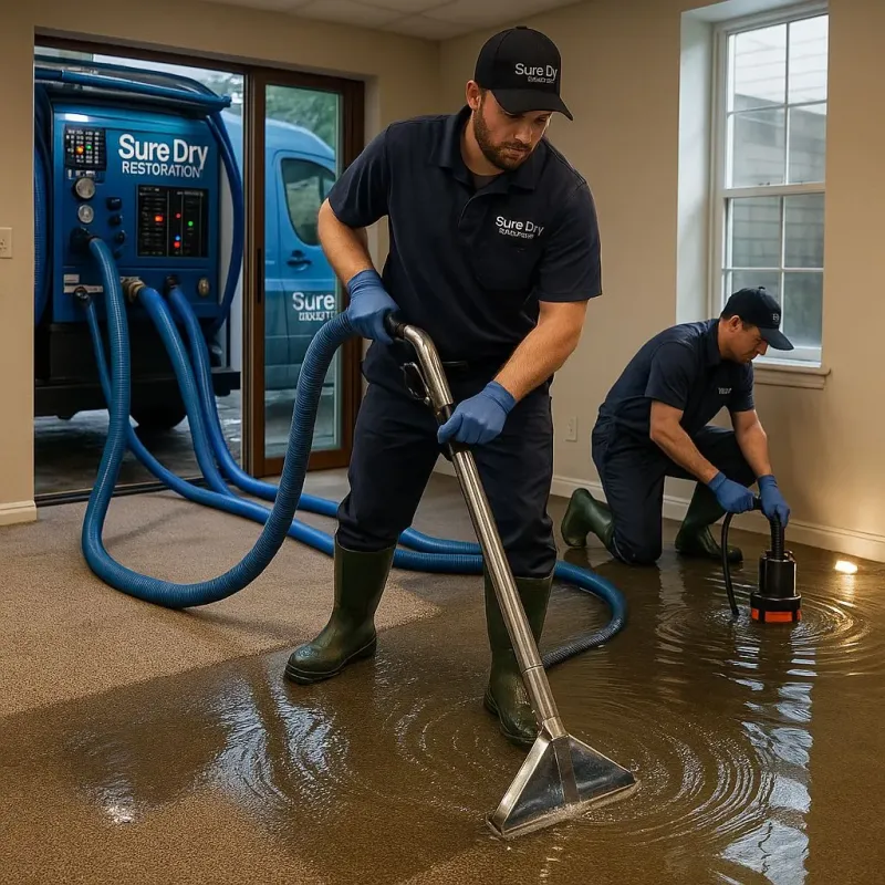 Water Extraction and Removal process in Louisa, VA